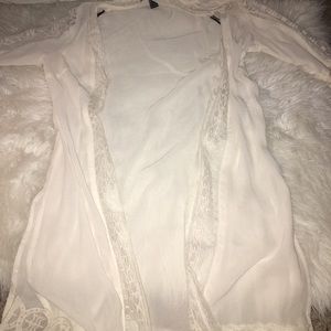 forever 21 long “kimono” cardigan
